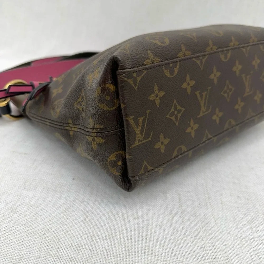 FLASH SALE Louis Vuitton Monogram Tuileries Besace 2-way bag with entrupy COA - Picture 5 of 7